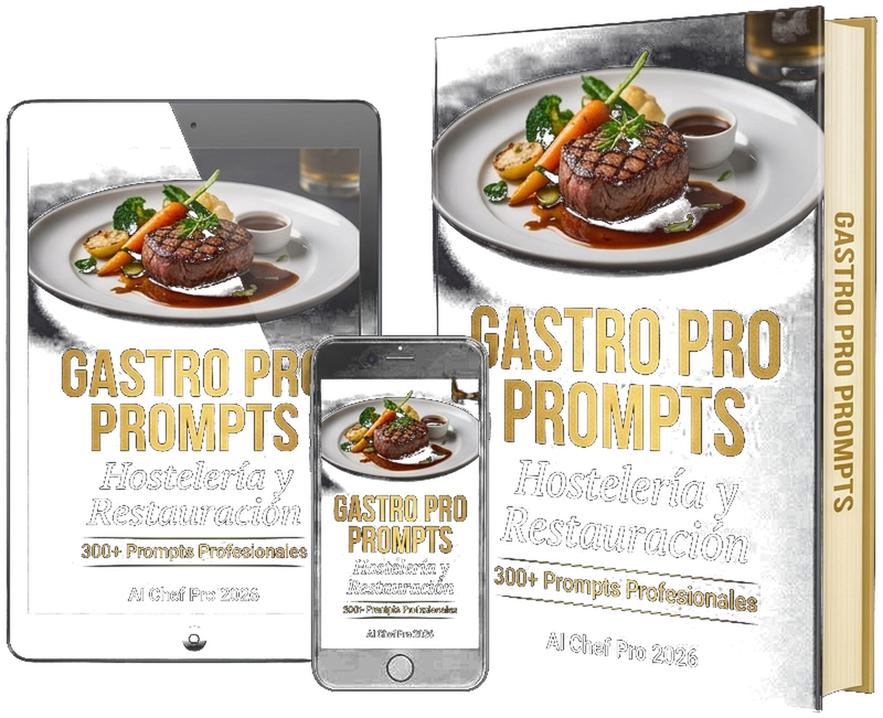 Gastro Pro Prompts — eBook de IA para hostelería